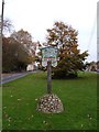 East Rudham village sign in PE31 8RD