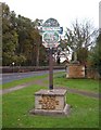 Hillington village sign in PE31 6BL