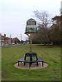West Rudham village sign in PE31 8TD