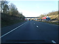 M56 passes under Rake Lane in CH2 4DD