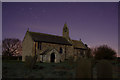 St Mary's Church by Moonlight in LS21 2LQ