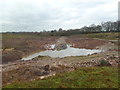 Corfe Mullen, clay pit in BH21 3RJ