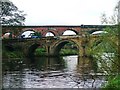 Two Bridges and the River Tees in TS16 0GU