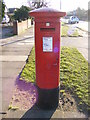 65 Bixley Road George V Postbox in IP3 8RQ