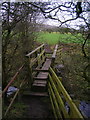 Footbridge over Howcroft Brook in BB7 1GT