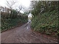 Minor road to Fillbrook Farm in EX15 1PR
