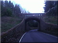 Dorking Arch footbridge over Crocknorth Road in KT24 5TB