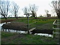 Small footbridge by Pagham Rife in PO21 4FD