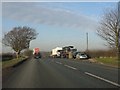 Southbound layby on the A49 in Whitley