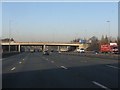 M6 motorway - A57 overbridge at junction 21 in WA3 6DP