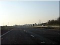 M62 motorway - westbound at junction 7 in L35 6PF
