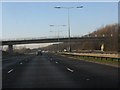 M62 motorway - Huyton sewage works access bridge in L36 5YX