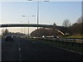 M62 motorway - Yew Tree Road footbridge in L36 5YX