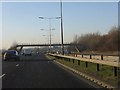 M62 motorway - Carr Lane footbridge in L36 5XX