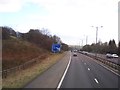 M66 Motorway southbound near Bury in BL9 6AT