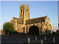 Hedon Church (St. Augustines) in the evening sun. in HU12 8DF