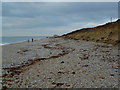 The beach west of Selsey in PO20 9BY