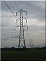 Marching Pylons in BS37 6QT
