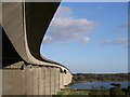 The curvaceous Orwell bridge. in Gainsborough Ward