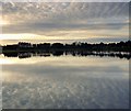 Mackerel Sky over Whittle Dene Reservoir in NE18 0LJ
