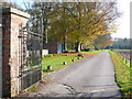 Driveway to Charborough Kennels in DT11 9EW