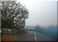 Bullockstone Rd in the mist in CT6 7NN