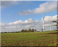 Wind turbines near to Gilmorton in LE17 5LY