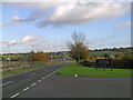 View of M11 motorway and Hobbs Cross Golf Course in Theydon Garnon