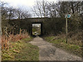 Footpath Under The Embankment in M41 6PR