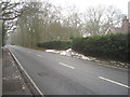 Winter conditions - Hitches Lane in GU51 5HZ