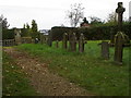 Churchyard, St Peter's Church in Gunby and Stainby
