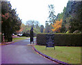 Entrance to Little Aston Hall Park and Lakeside in B74 3BF