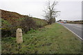 Milestone on south side of Faringdon Road in SN7 8HX