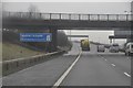 North Warwickshire : The M6 Motorway & Warwickshire Sign in B46 3JD