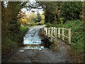 A Ford in Wash Lane, just west of Stowmarket, Suffolk in IP14 1FH