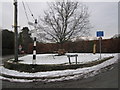 Oak Road/Priest Lane junction Mottram-St-Andrew in SK10 4QW