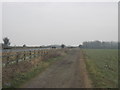 Bridleway from Staindrop Road in Darlington in DL2 2TT