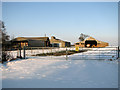Sheds at Coles Green Farm in Copdock and Washbrook