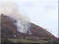 Fire on Alltwnnog in Caersws Community
