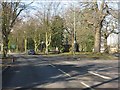 Solihull - Streetsbrook Road at the eastern end of the Green in B91 1RH