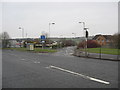 Junction of A73 and Bowhousebrae Road at Chapelhall in North Lanarkshire in ML6 8GG