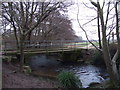 Bridge Over River Crane, In Potterne Park in BH21 6RN