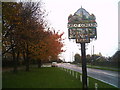 Great Gonerby village sign in NG31 8UH
