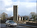 Village church on busy road in SA62 3HB