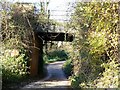 Railway overbridge on the old MSW & JR railway in SN1 7AF