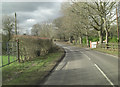 Ashford Hill Road at Goose Hill in Ashford Hill with Headley