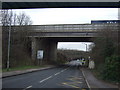 Motorway bridge over the B6066 in S60 5JU