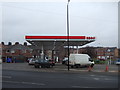 Service station on the A629 in S61 1RJ