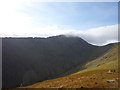Looking towards Beinn a' Bhuiridh (in shade) and the head of Coire Glas in PA33 1AH