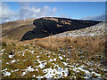 Beneath Drybedd - looking towards Blaen-Peithnant in Blaenrheidol Community